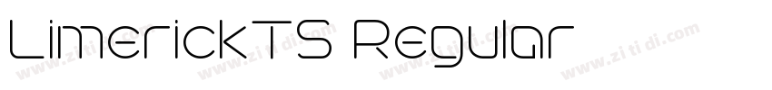 LimerickTS Regular字体转换 LimerickTS Regular字体转换